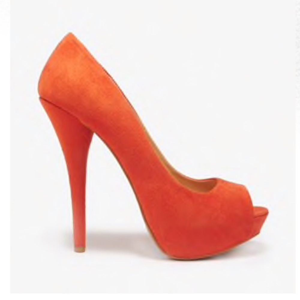 NWOB Forever 21 peep toe Platforms heels